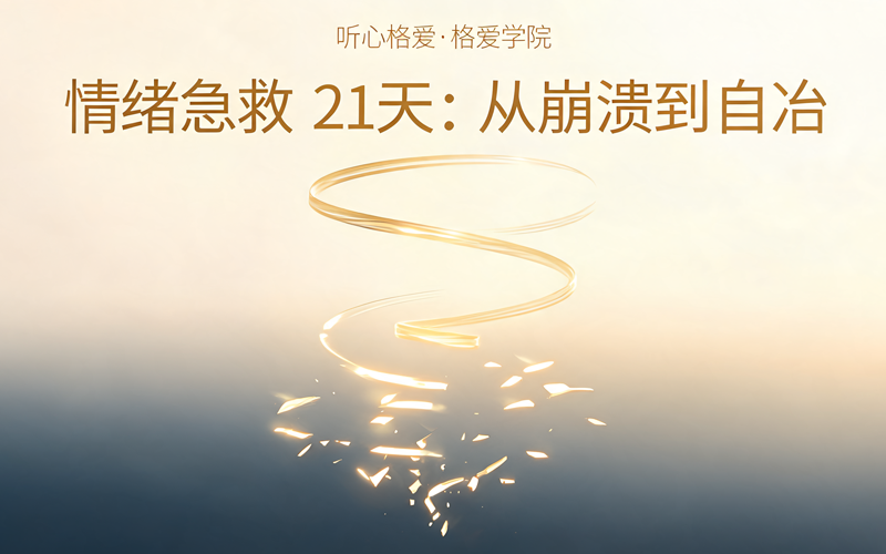 情绪急救 21 天：从崩溃到自洽